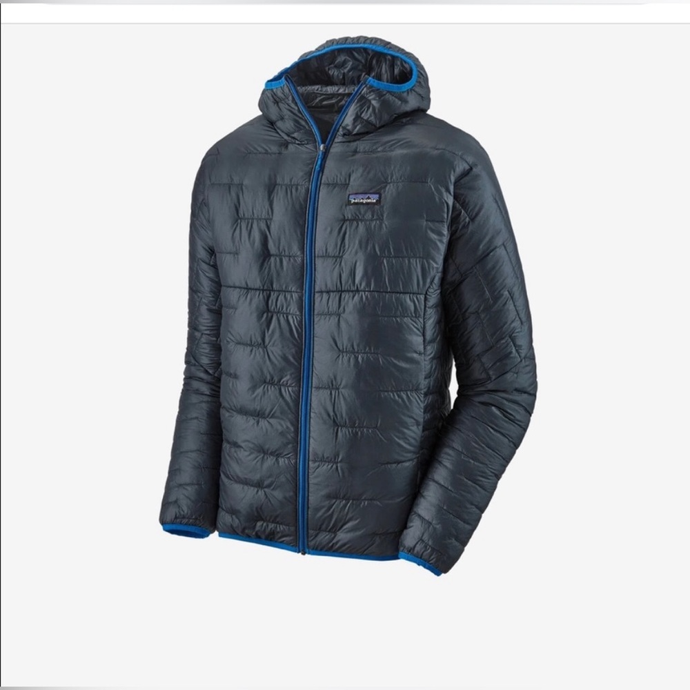 Brand new Patagonia Mens Micro Puff Hoody XL nano Forge Grey Gray